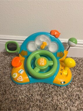 Bright Steering Steering Wheel Toy